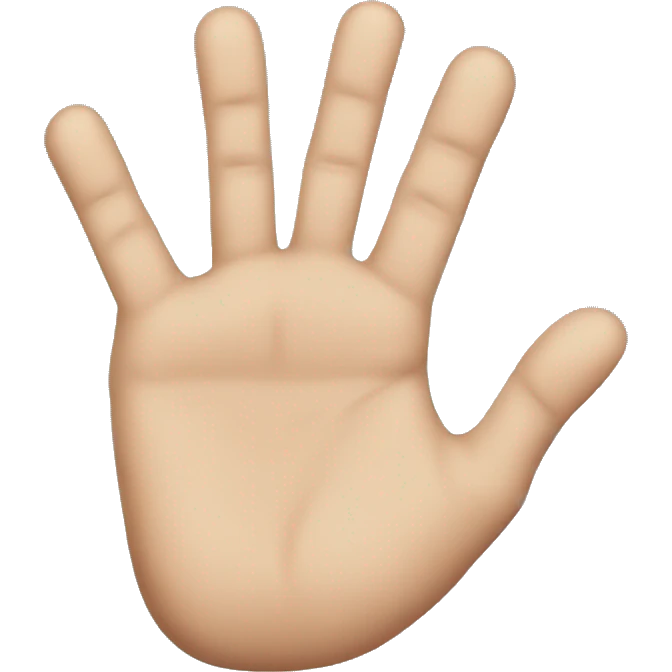 Hook finger emoji