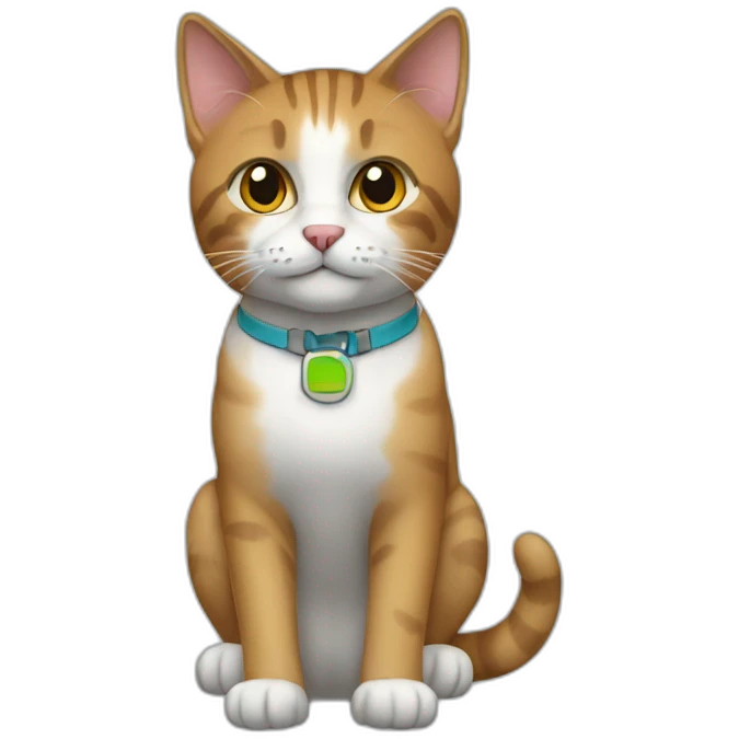 customer center cat virtual emoji
