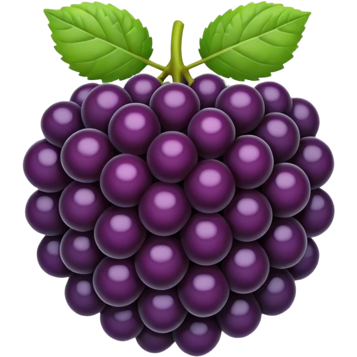 Fruta mora  emoji