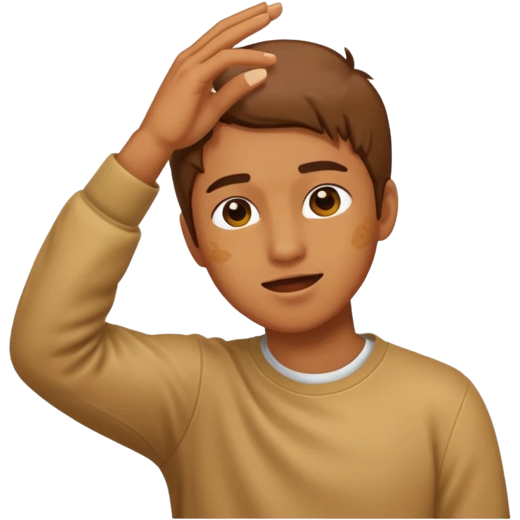 person dabbing emoji