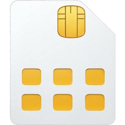 phone sim card emoji