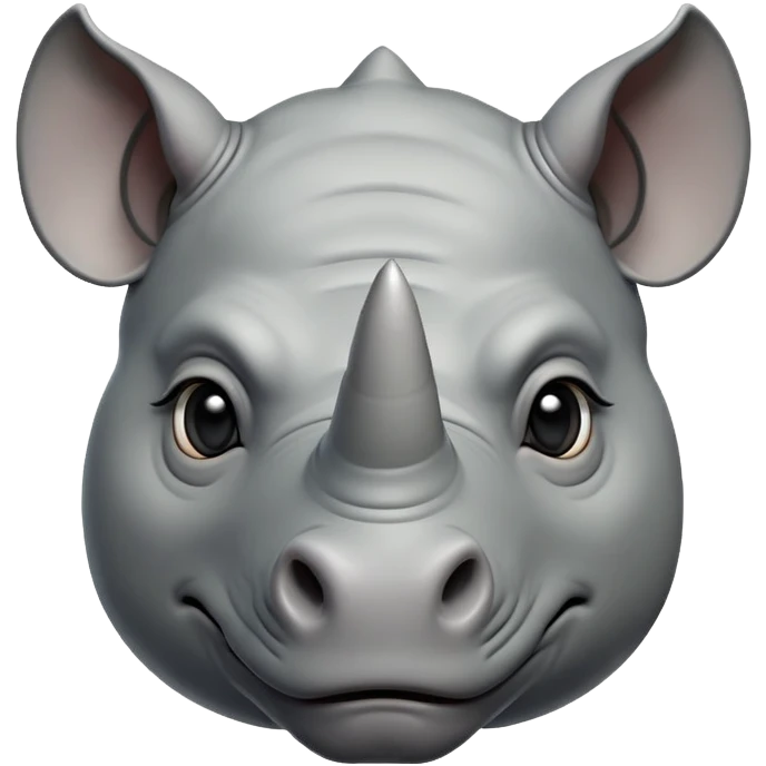 cinematic-noble-rhinoceros-portrait-emoji,-poised,-with-a-massive,-powerful-build-and-a-thick,-hide-of-slate-gray,-deep-set-soulful-piercing-eyes,-simplified-yet-sharp-and-sophisticated-features,-highly-detailed, with large black eyes emoji