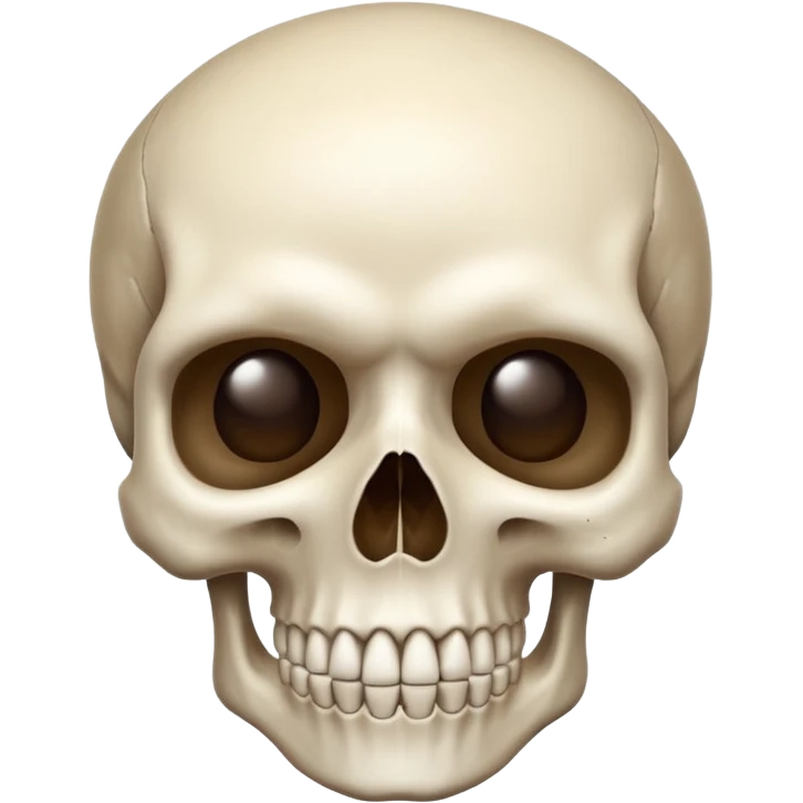 Un crâne qui dit des mot interdit emoji