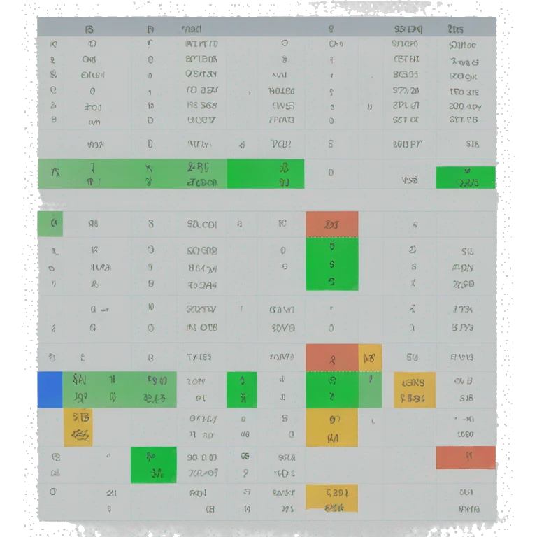 excel table  emoji