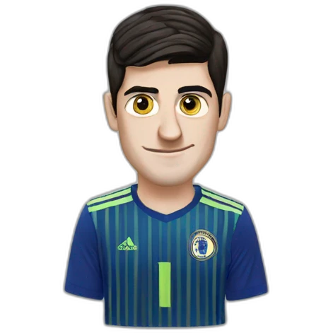 Thibault courtois  emoji