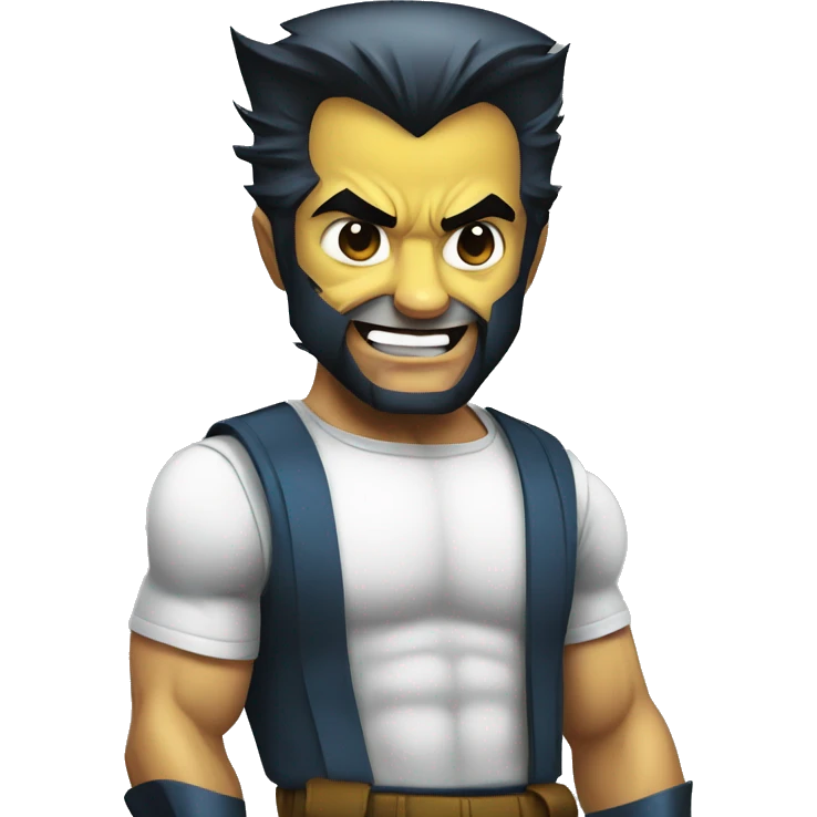 Wolverine comic emoji