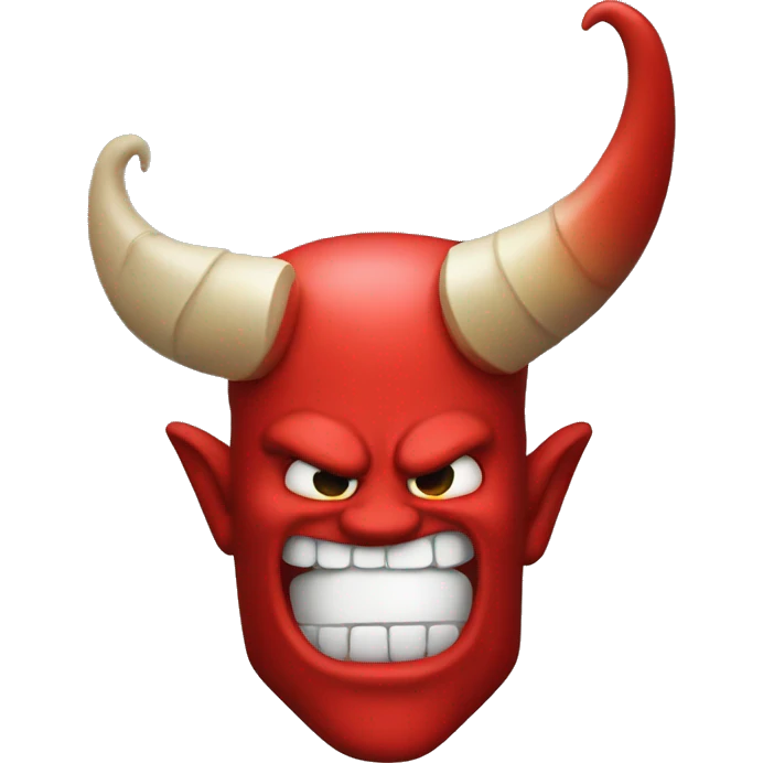 red devil horn emoji