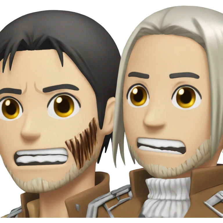 Attack on titan eren  emoji