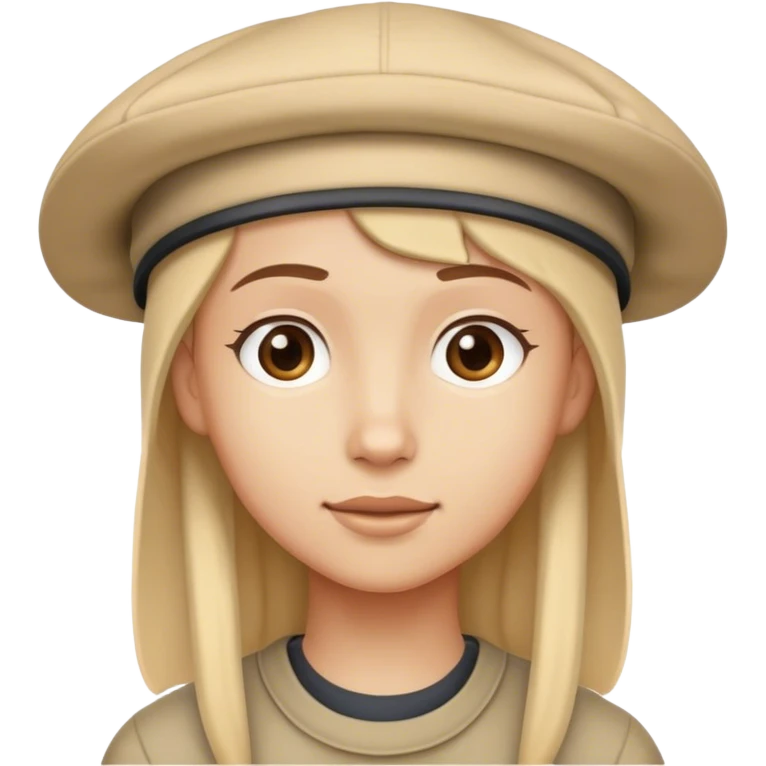 Dry hair cap emoji