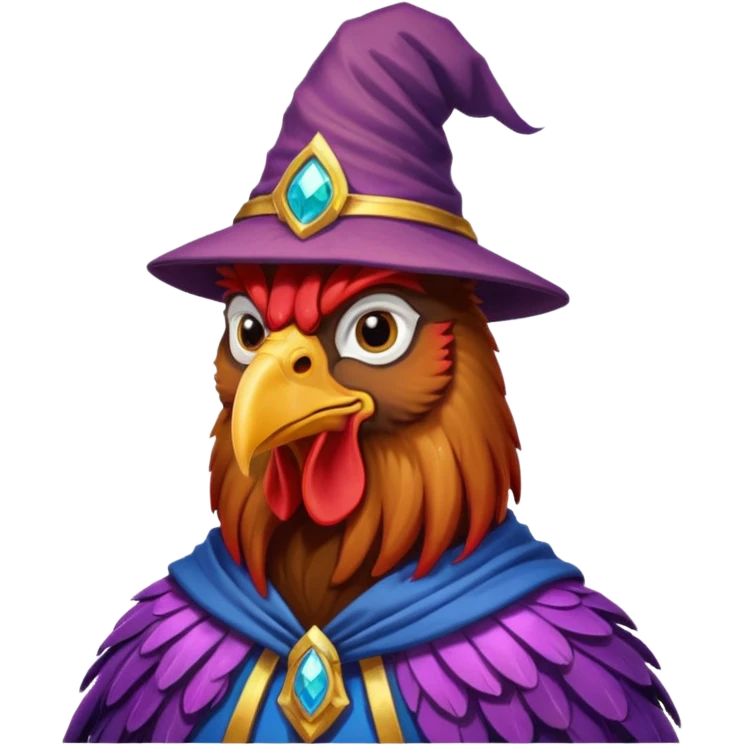 خروس جادوگر emoji