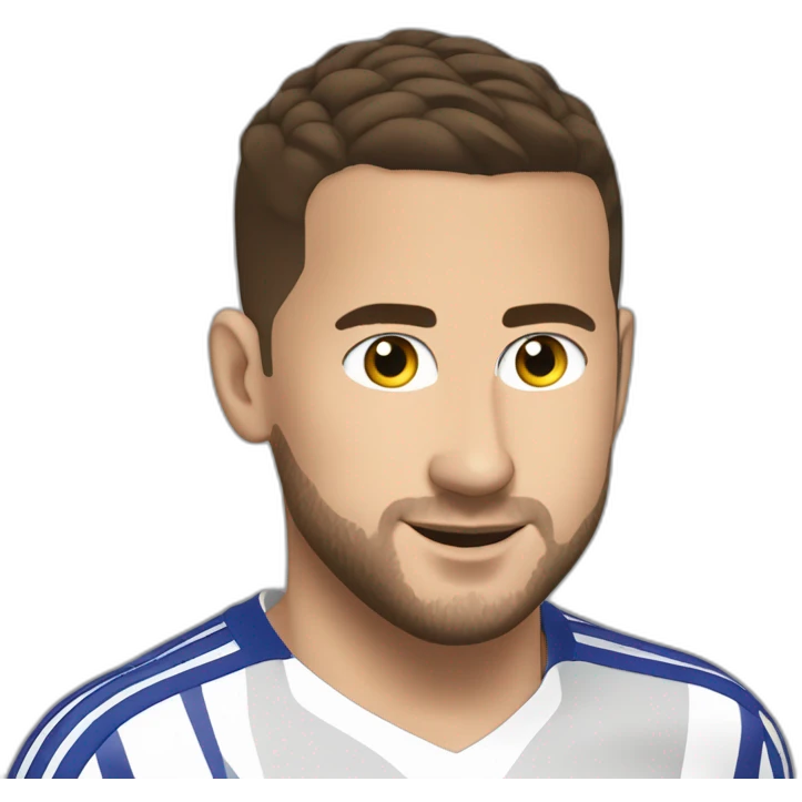 eden Hazard qui a marqué un goal emoji