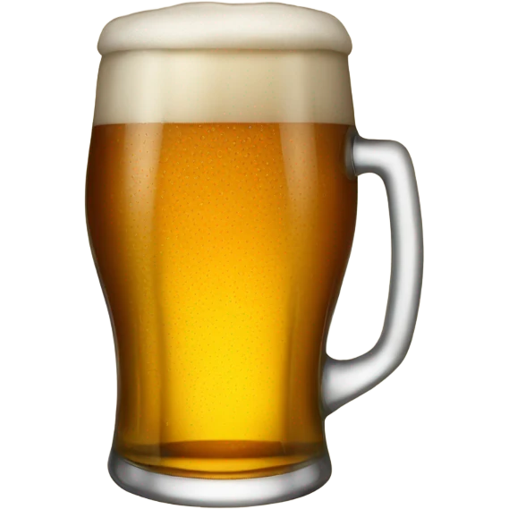 Pint of beer emoji