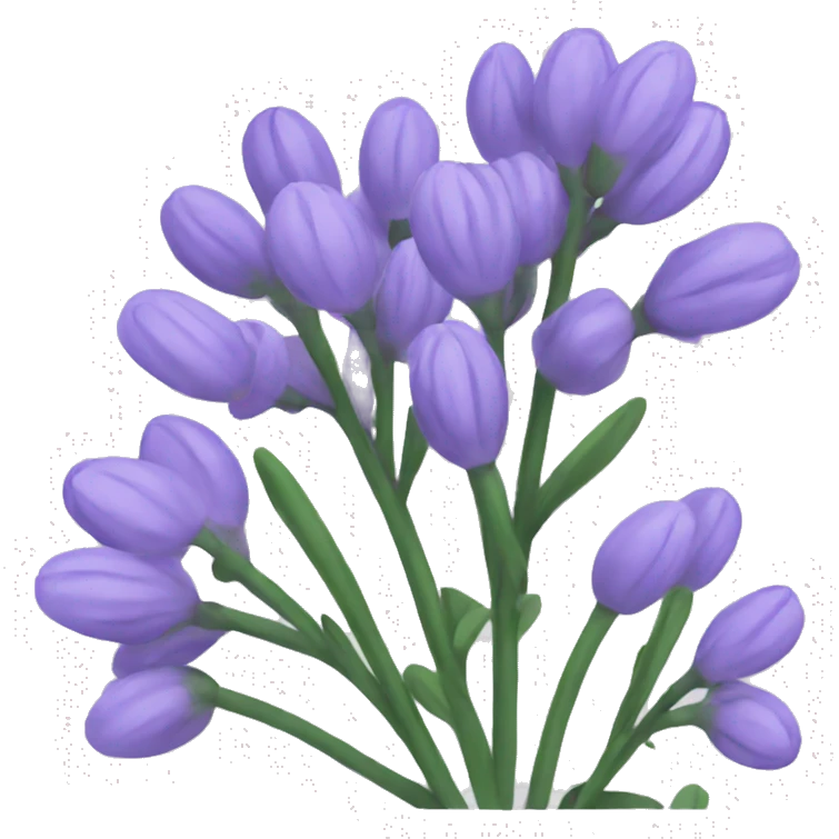 Lavender flower emoji