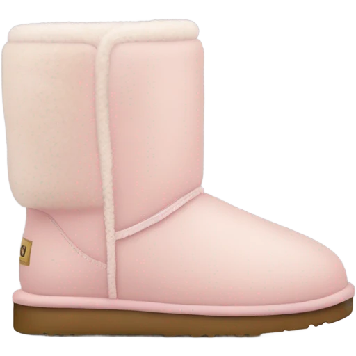 Light pink uggs emoji