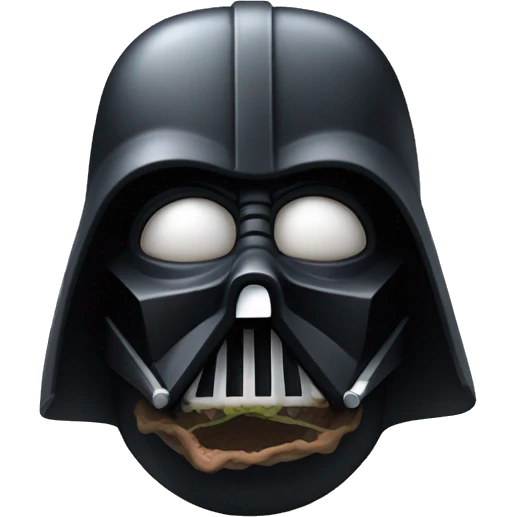Darth Vader’s seriously dusty disturbing disgusting ghostly haunted horror house  emoji