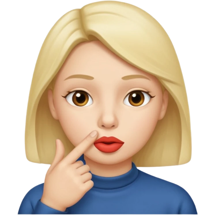 🫂🤫 emoji