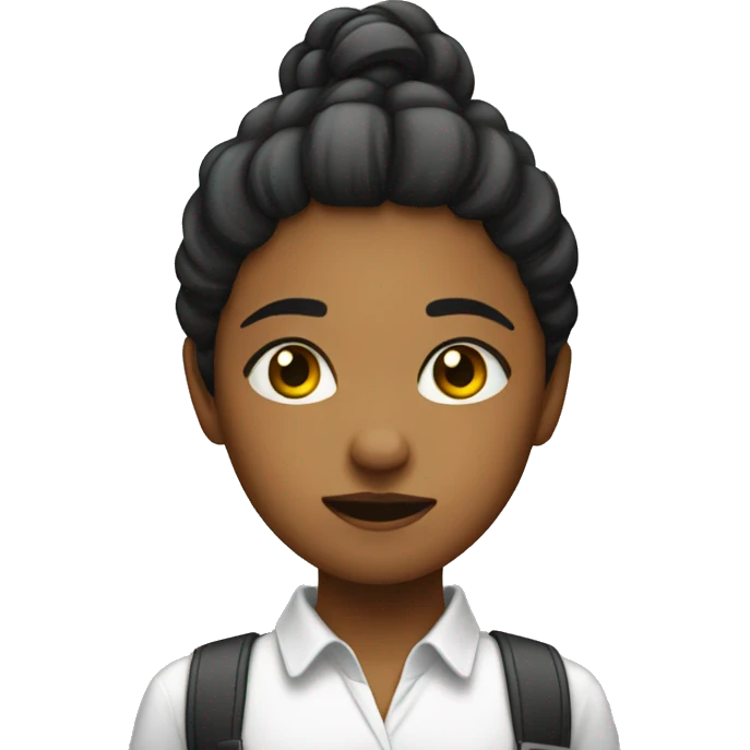 girl against the clock emoji