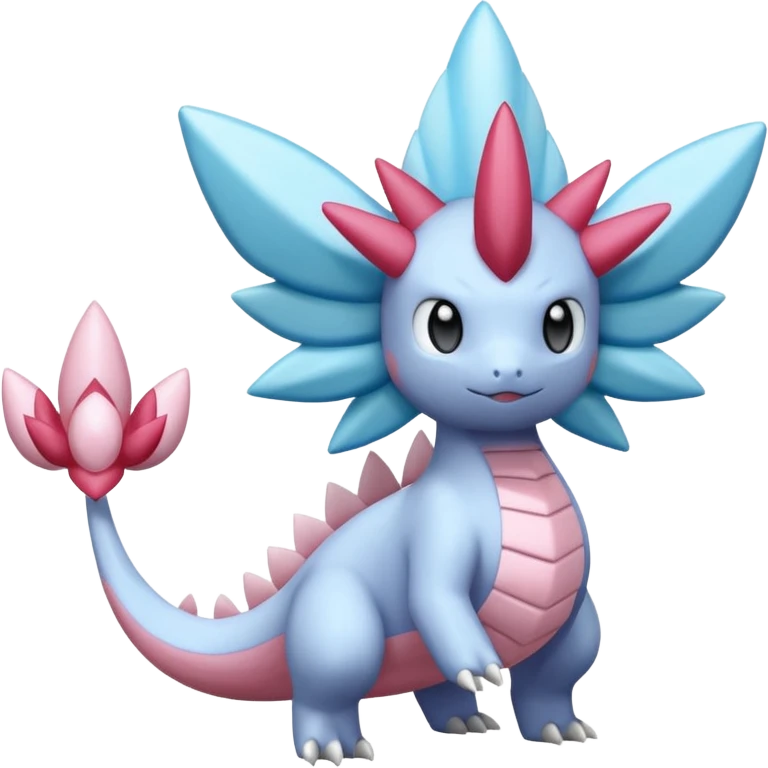 Diancie-Palkia-Amaura-Aurorus-Salamence-aesthetic-fusion emoji