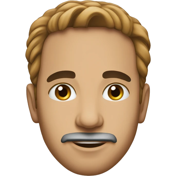 مرد پیتزاپز جوان مو فرفری emoji