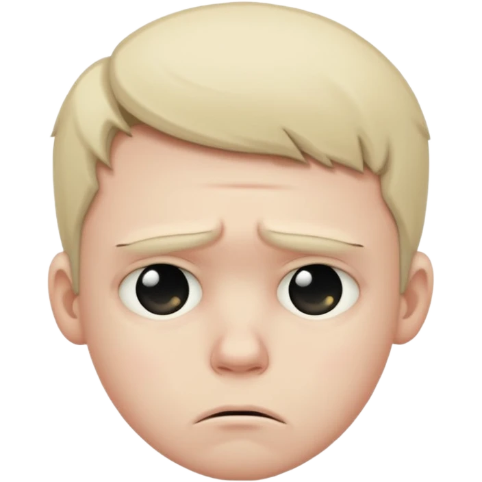 sad boy emoji