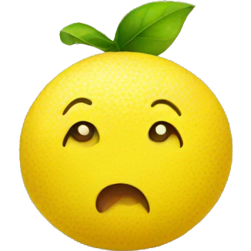 lemon emoji