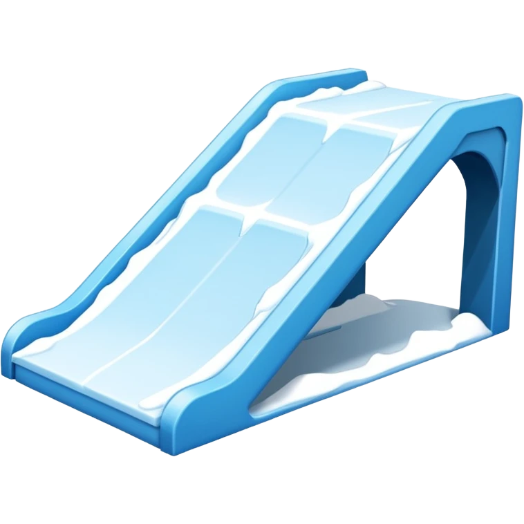 snow jibbing ramp emoji