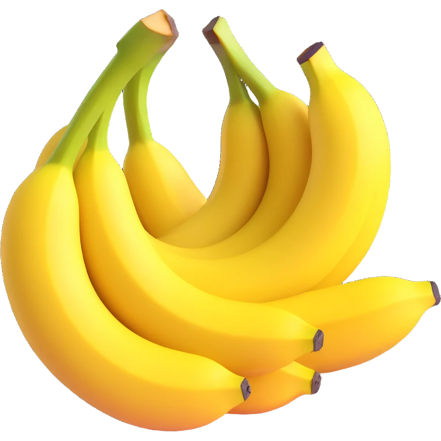 banana bunch emoji