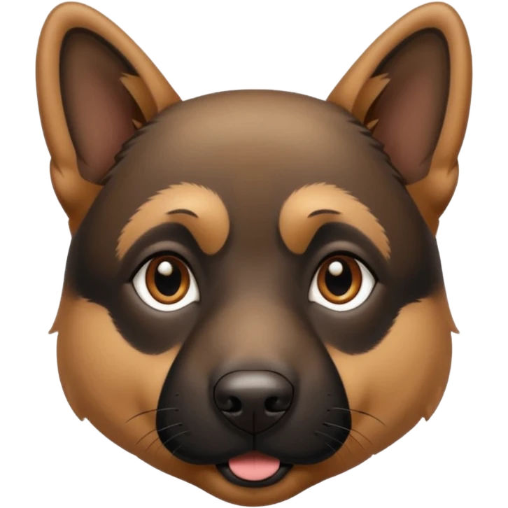 Labrador x German Shepard dog emoji