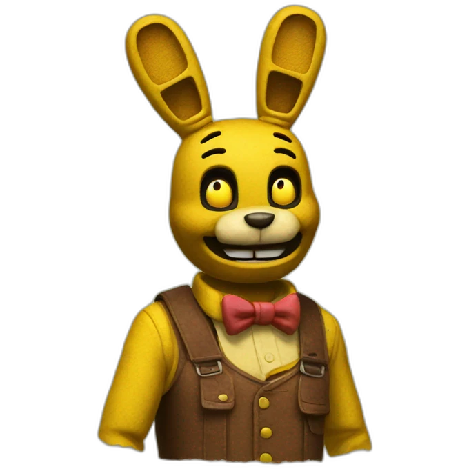 Spring bonnie emoji
