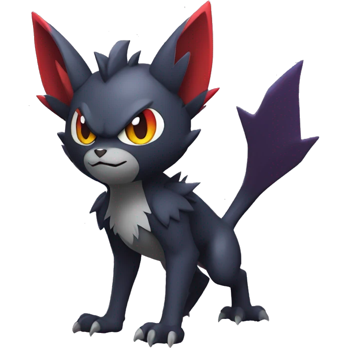 NoiBat-Litten-Zoroark full body emoji