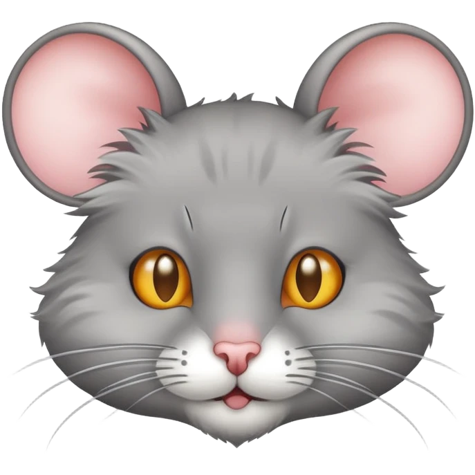 mouse with cat head emoji
