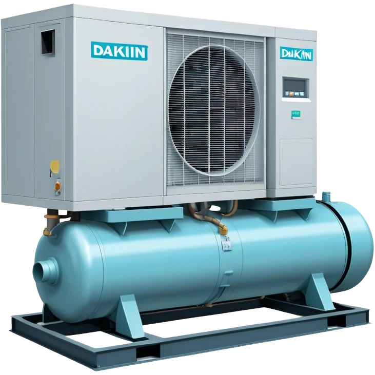 Daikin industrial chiller unit, HVAC equipment emoji