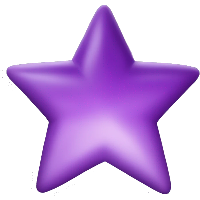 Purple a star  emoji
