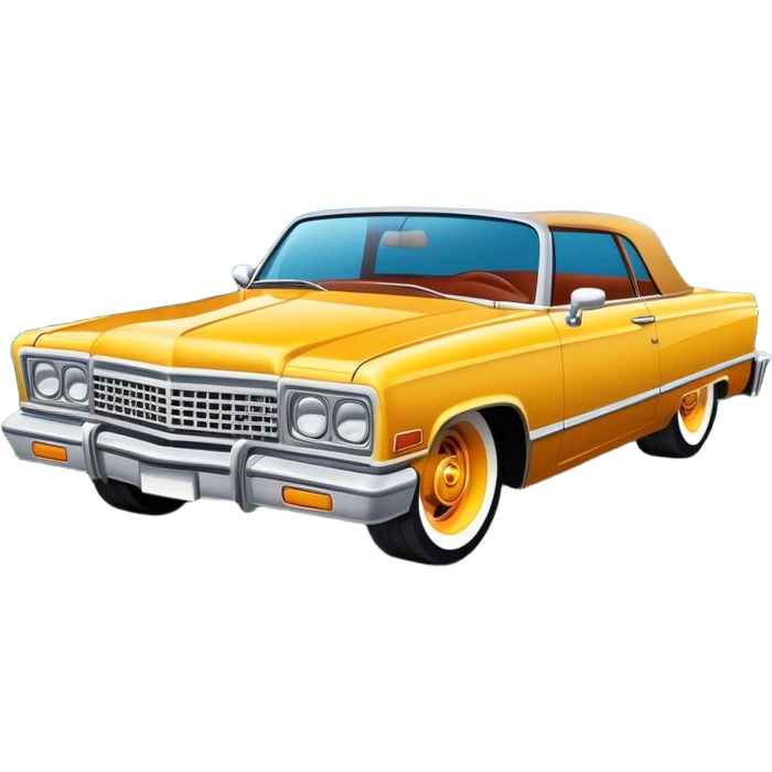 Lowrider in the mountains  emoji