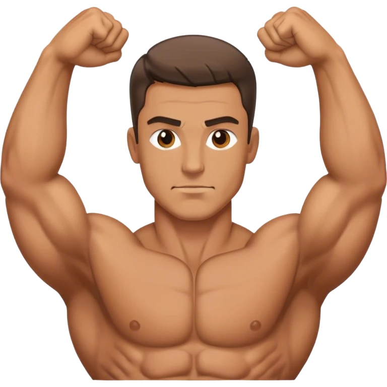 guy pec deck emoji