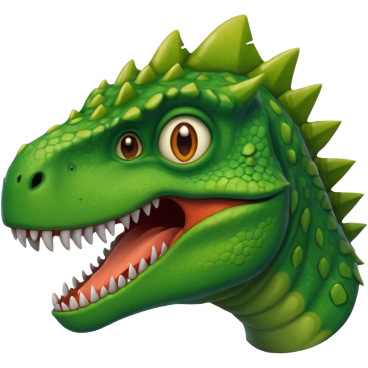 dinosaur portrait emoji