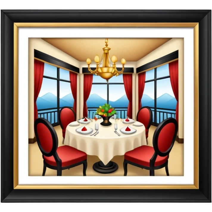 fancy restaurant  emoji