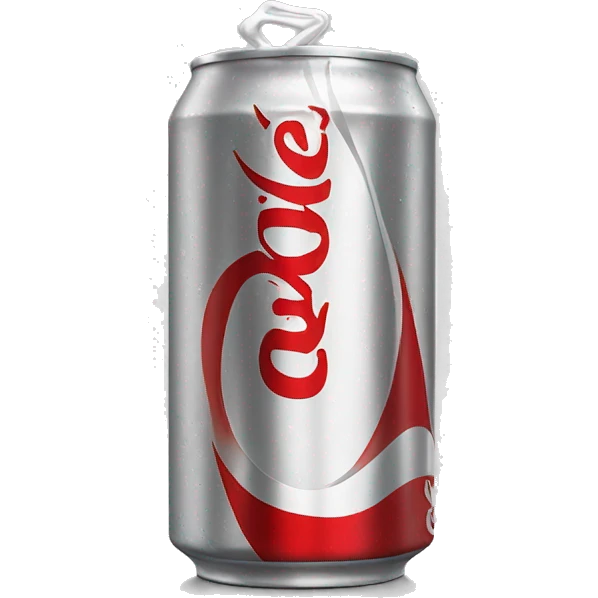 Diet Coke can emoji