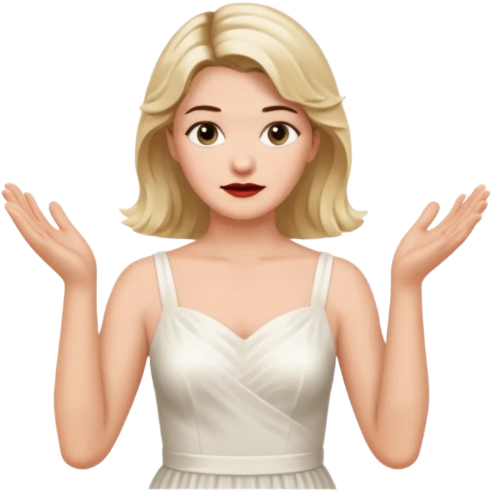 Laura Palmer from Win Peaks  hands clapping  emoji