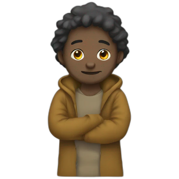 Amine beggar emoji
