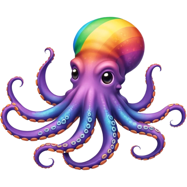 Octopus but woke and gay emoji