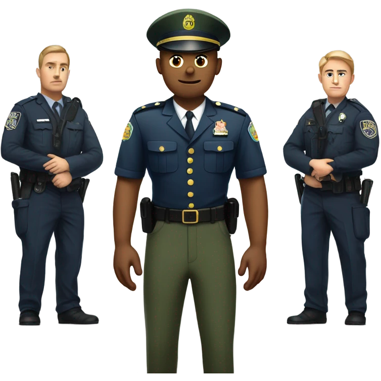 Army man arrested  emoji