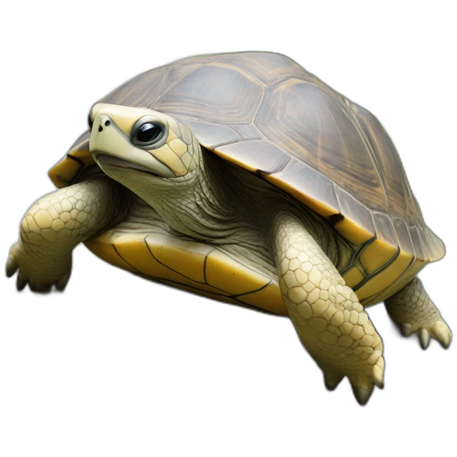 Tortue sur loutre emoji