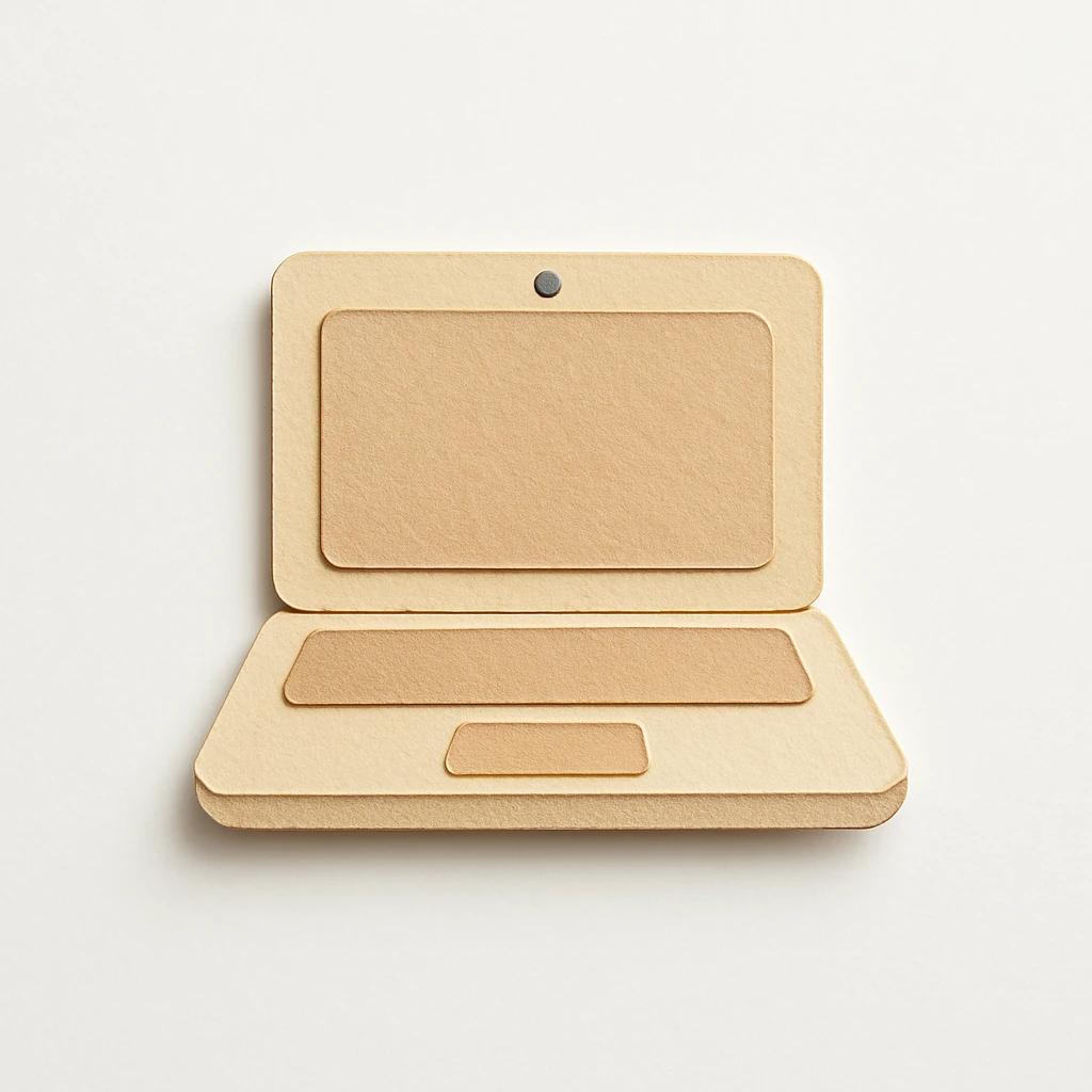 beige macbook laptop emoji