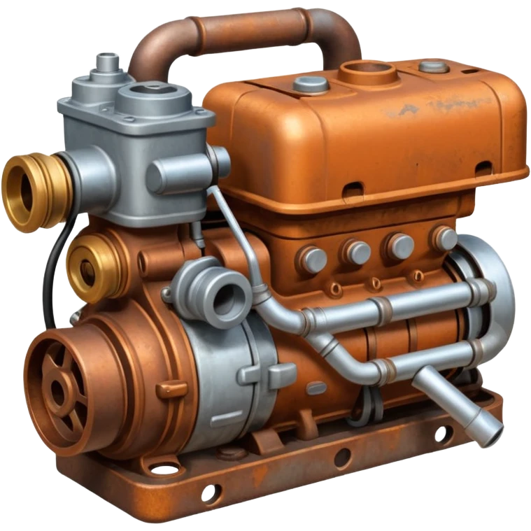 generate me a repair kit with a engine emoji