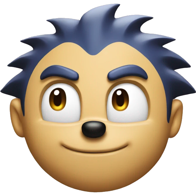 Sonic The Hedgehog emoji