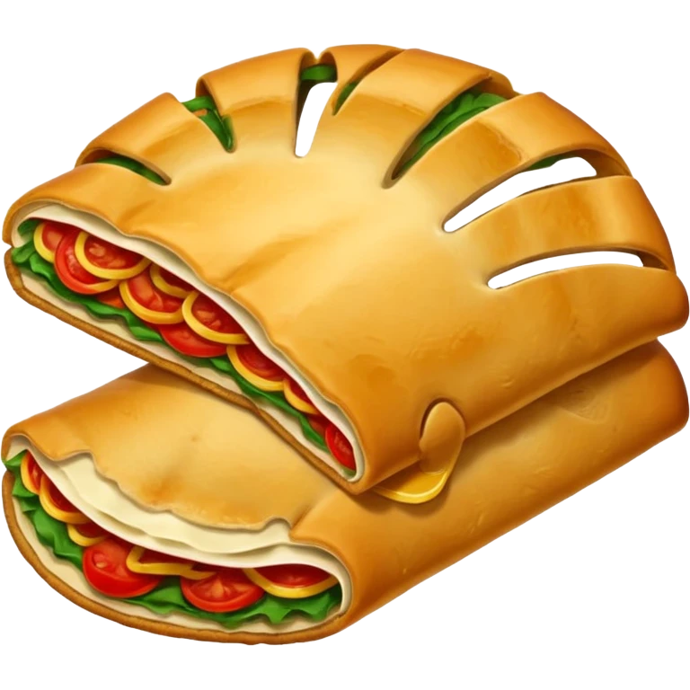 Crie um emoji de calzone italiano emoji