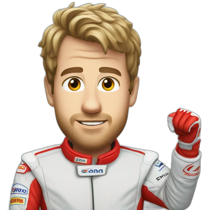 Sebastian Vettel emoji