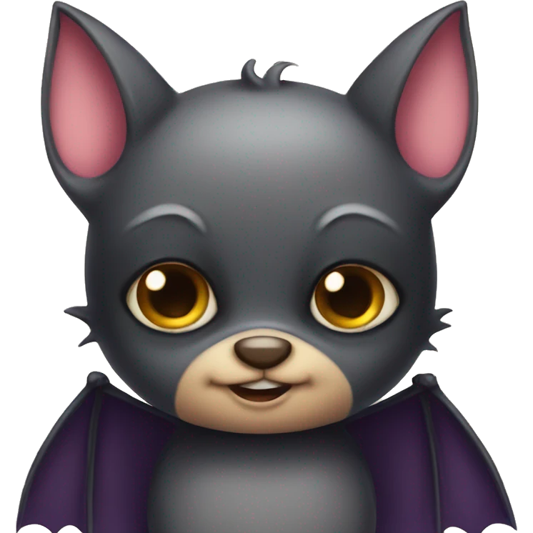 Cute bat emoji