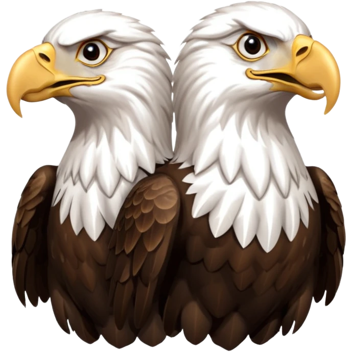 eagle with two heads emoji